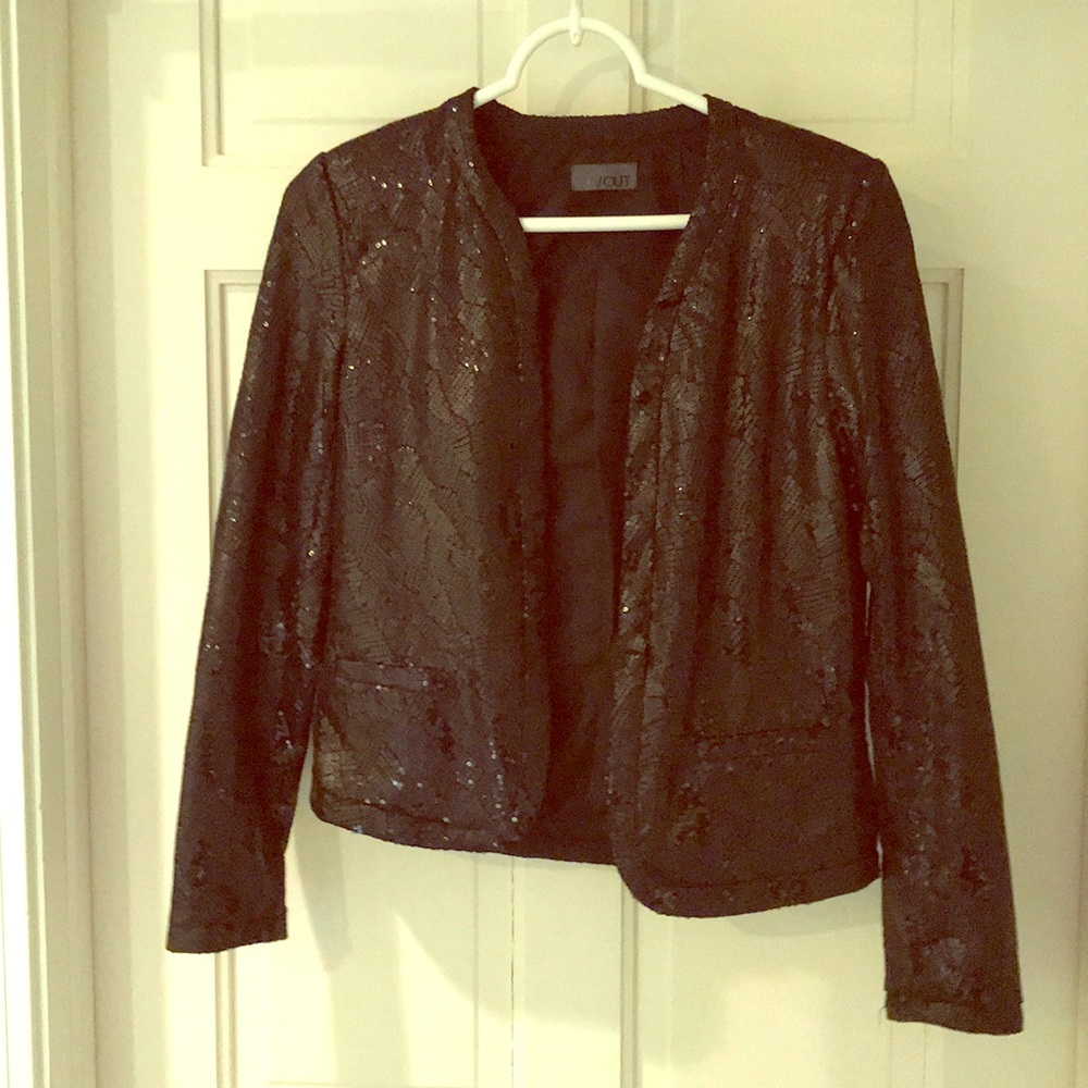 Black Sequin blazer